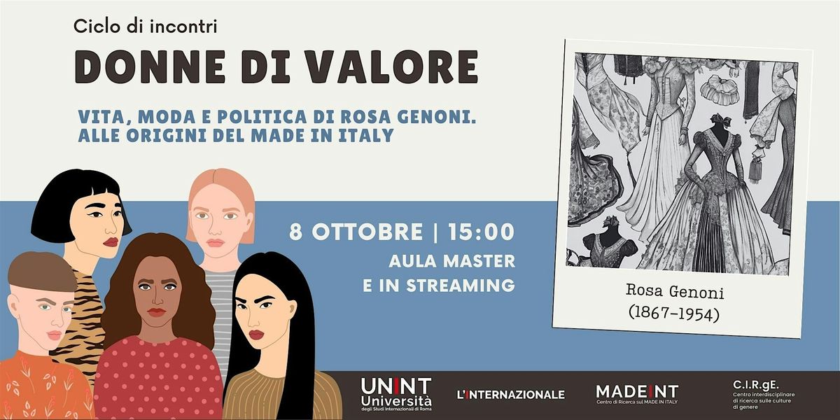 Vita, moda e politica di Rosa Genoni. Alle origini del made in Italy