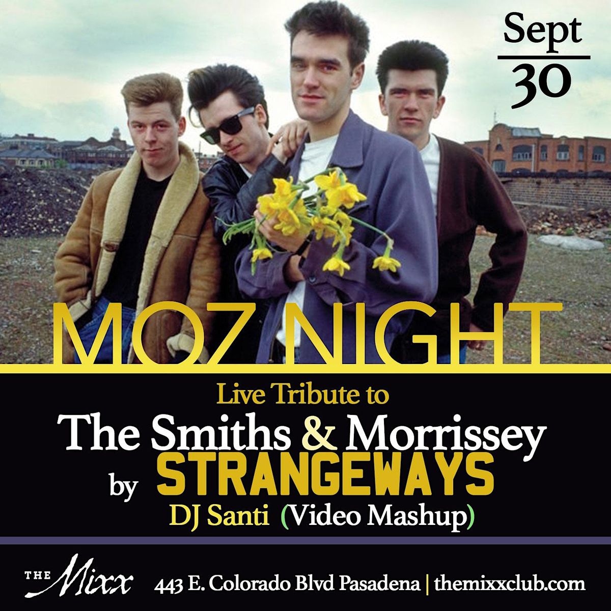 Stramgeways - A live tribute to The Smiths & Morrissey, 80s Night