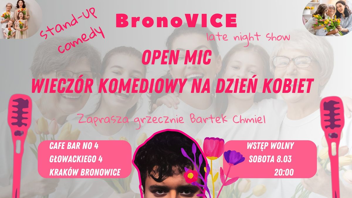 WIECZ\u00d3R KOMEDIOWY NA DZIE\u0143 KOBIET NA BRONOWICACH ! ! !