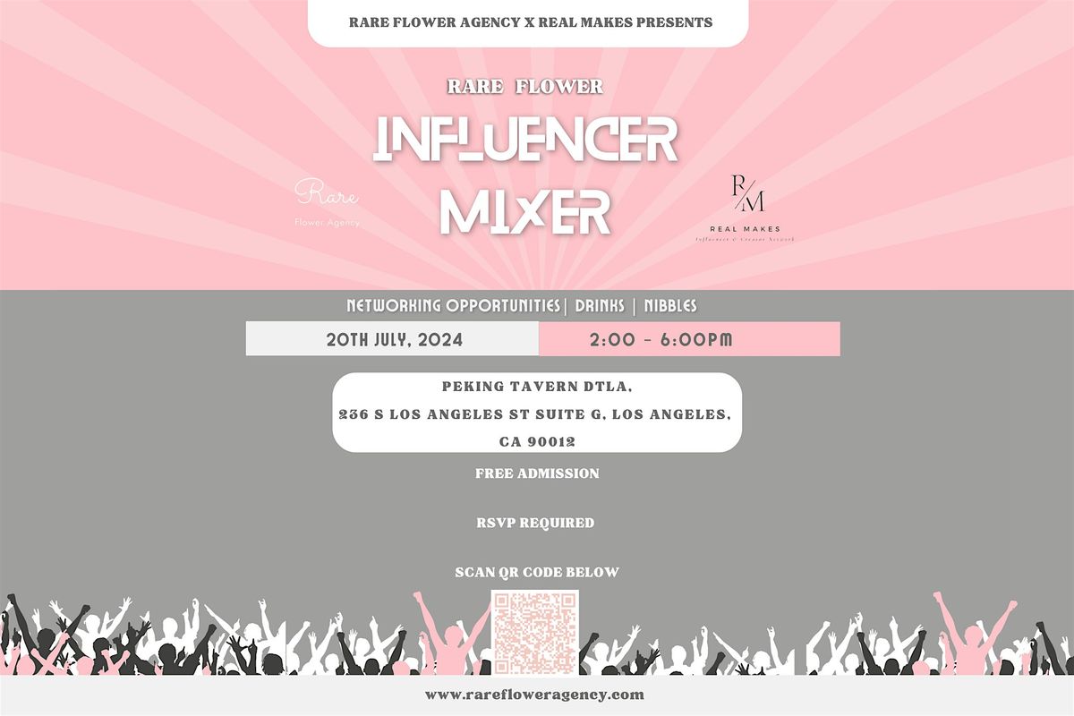 Rare Flower Influencer Mixer