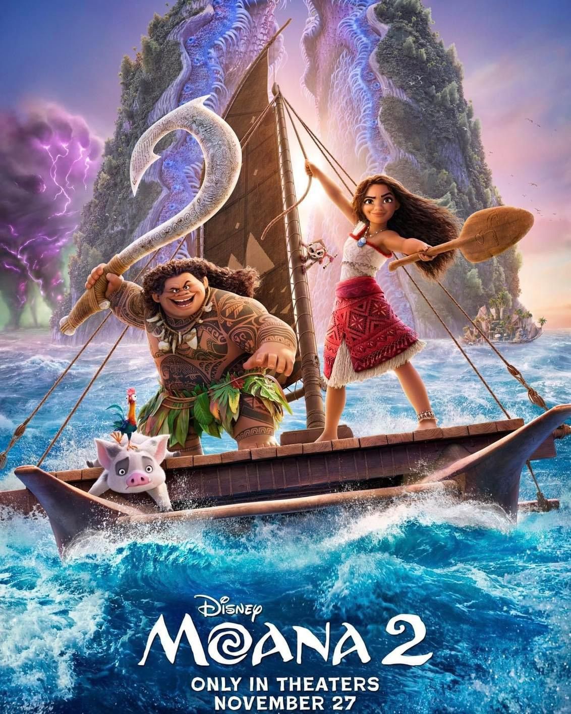 Moana 2 premiere 