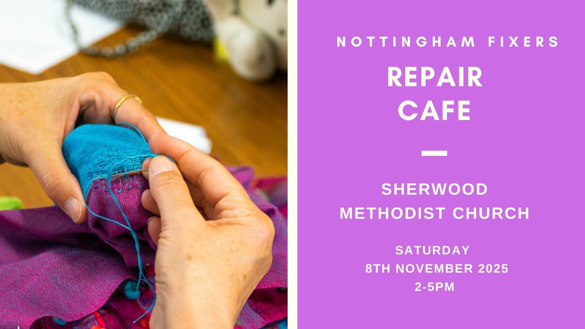 Repair Cafe - Saturday, 8 November 2025