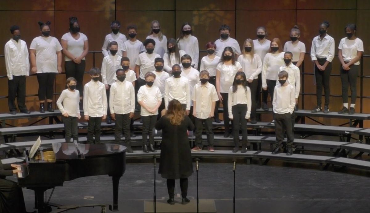 Ypsilanti Community Middle School Choir Performance