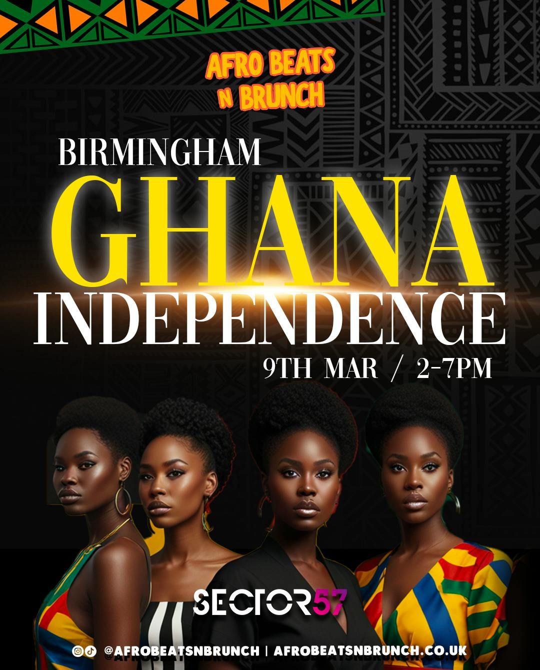 Afrobeats n Brunch x Birmingham: Ghana Independence