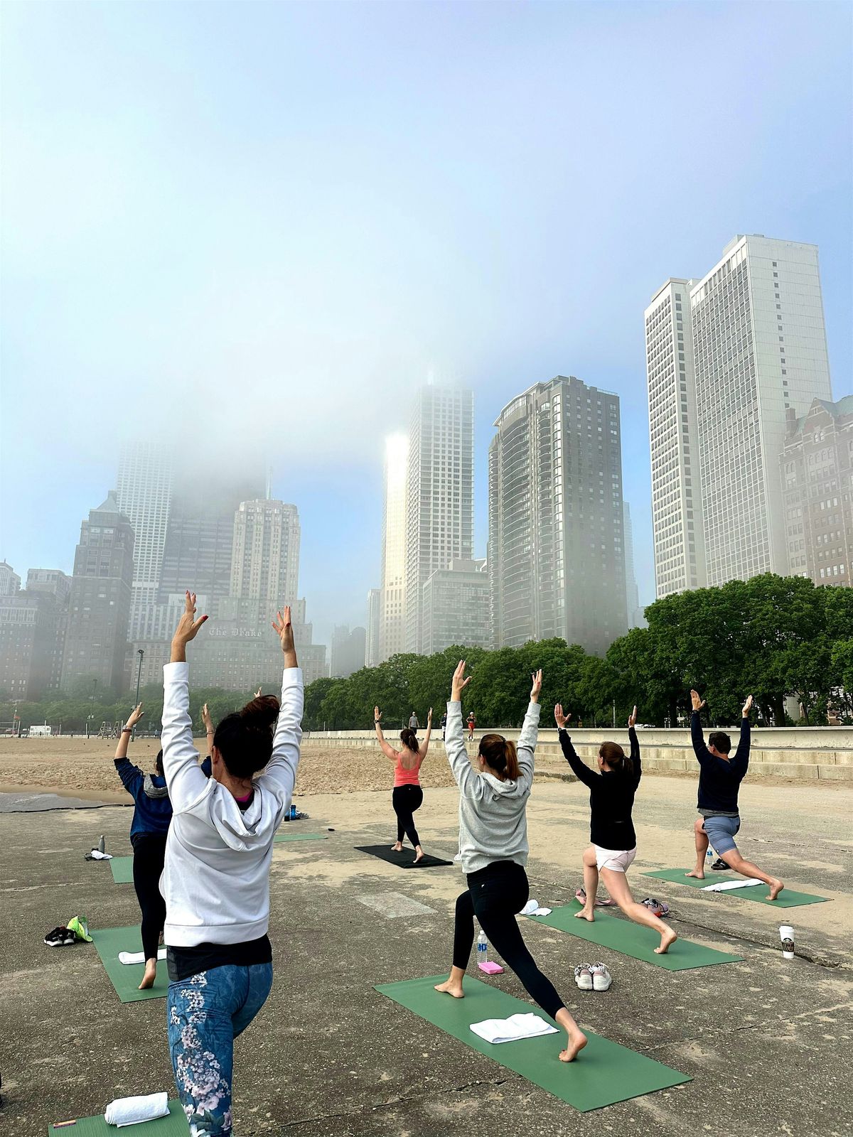 Chicago Beachfront Yoga