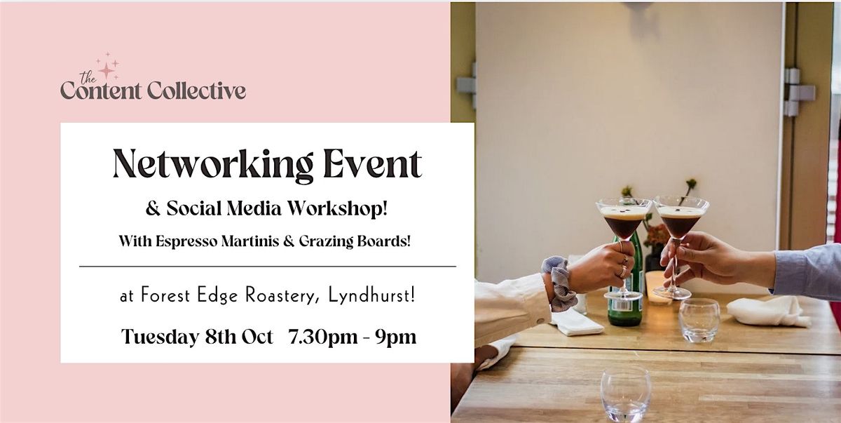 Networking and Social Media Workshop at Forest Edge Coffee Roasters