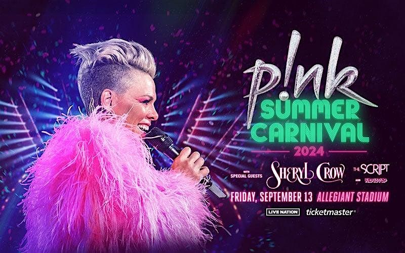 P!NK concert roundtrip shuttle bus from ATOMIC GOLF (STRAT)  9\/13\/2024