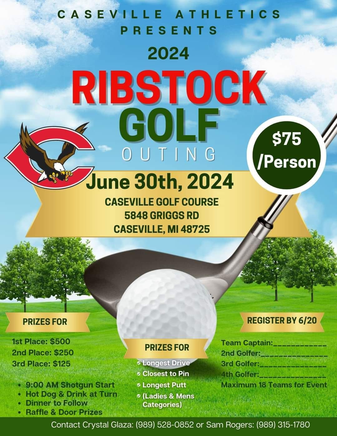 2024 Ribstock Golf Outing