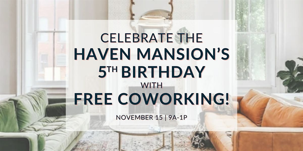 Open House + Free Coworking