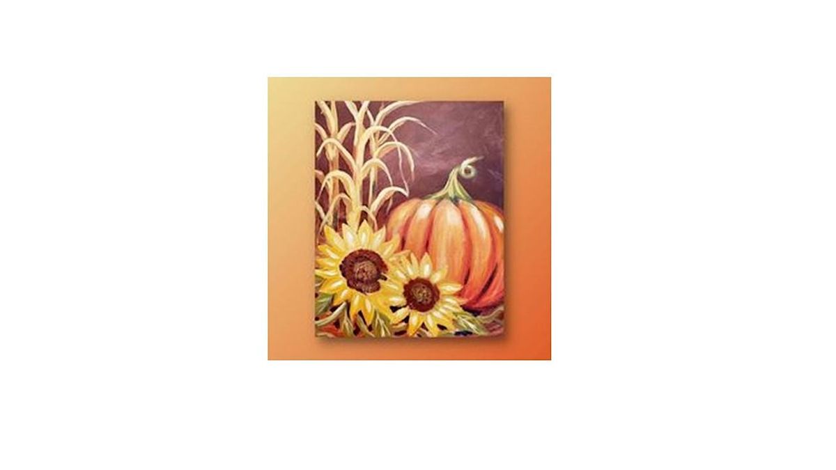 AUTUMN PAINTING ON CANVAS