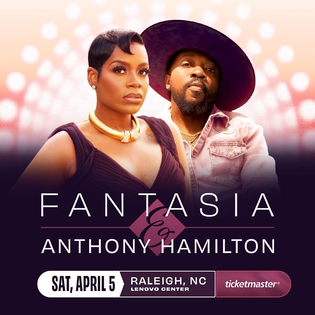 Fantasia Barrino and Anthony Hamilton at Lenovo Center