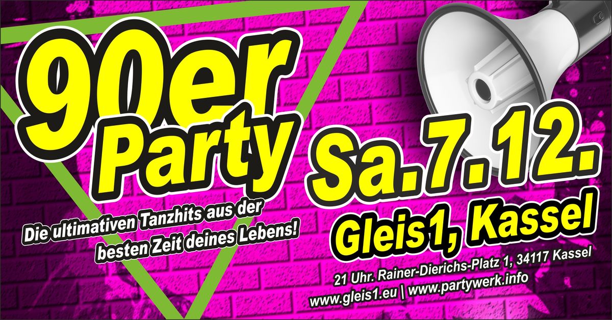 Die gro\u00dfe 90er-Party