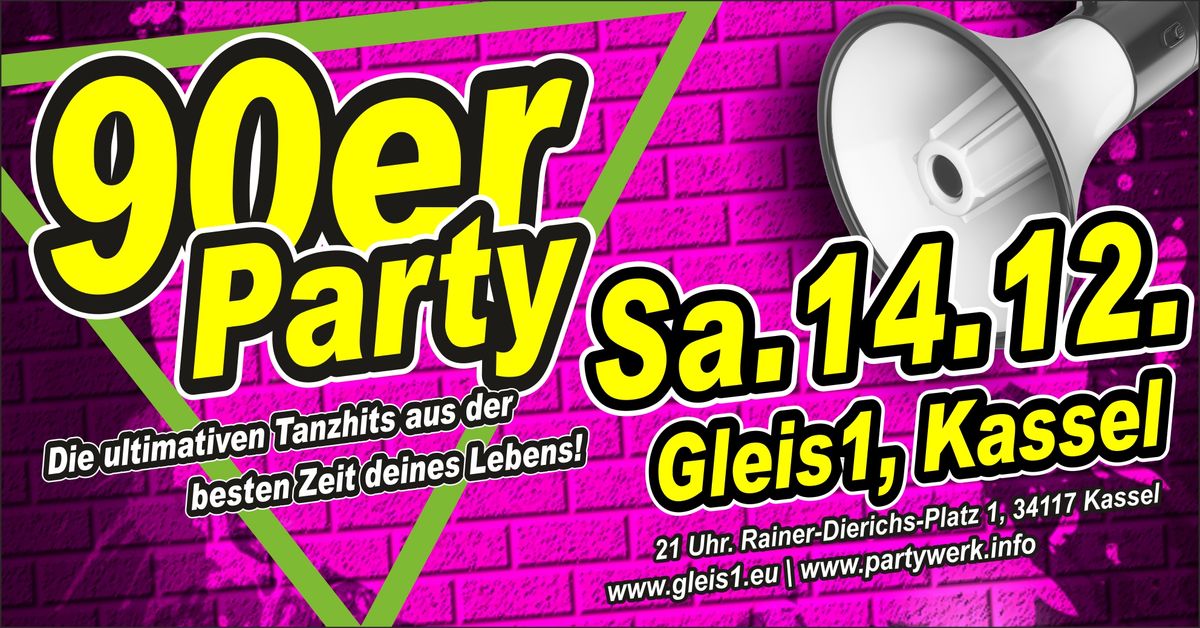 Die gro\u00dfe 90er-Party