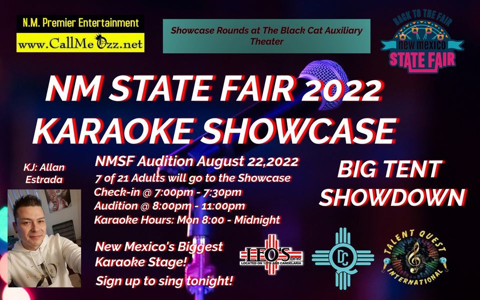 Leo's Niteclub Presents: The 2022 NMSF Karaoke Auditions