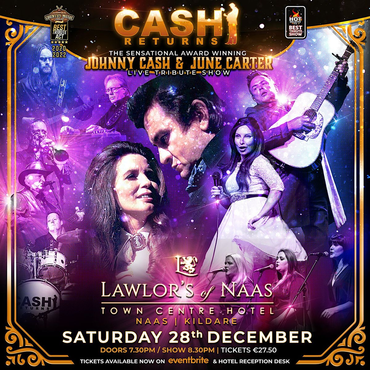 Johnny Cash & June Carter Show Back at Lawlor's for Christmas