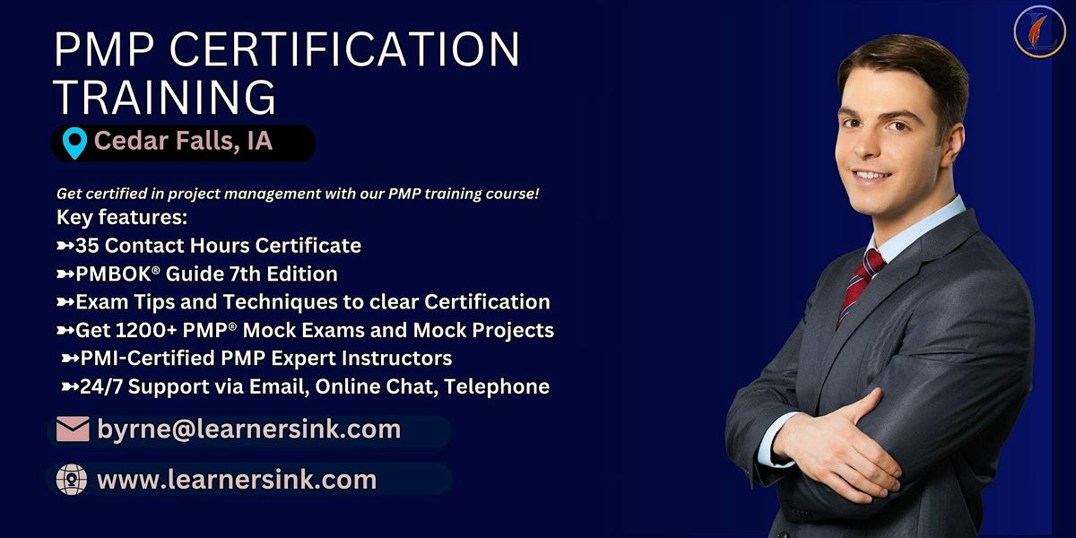 Increase your Profession with PMP Certification In Cedar Falls, IA