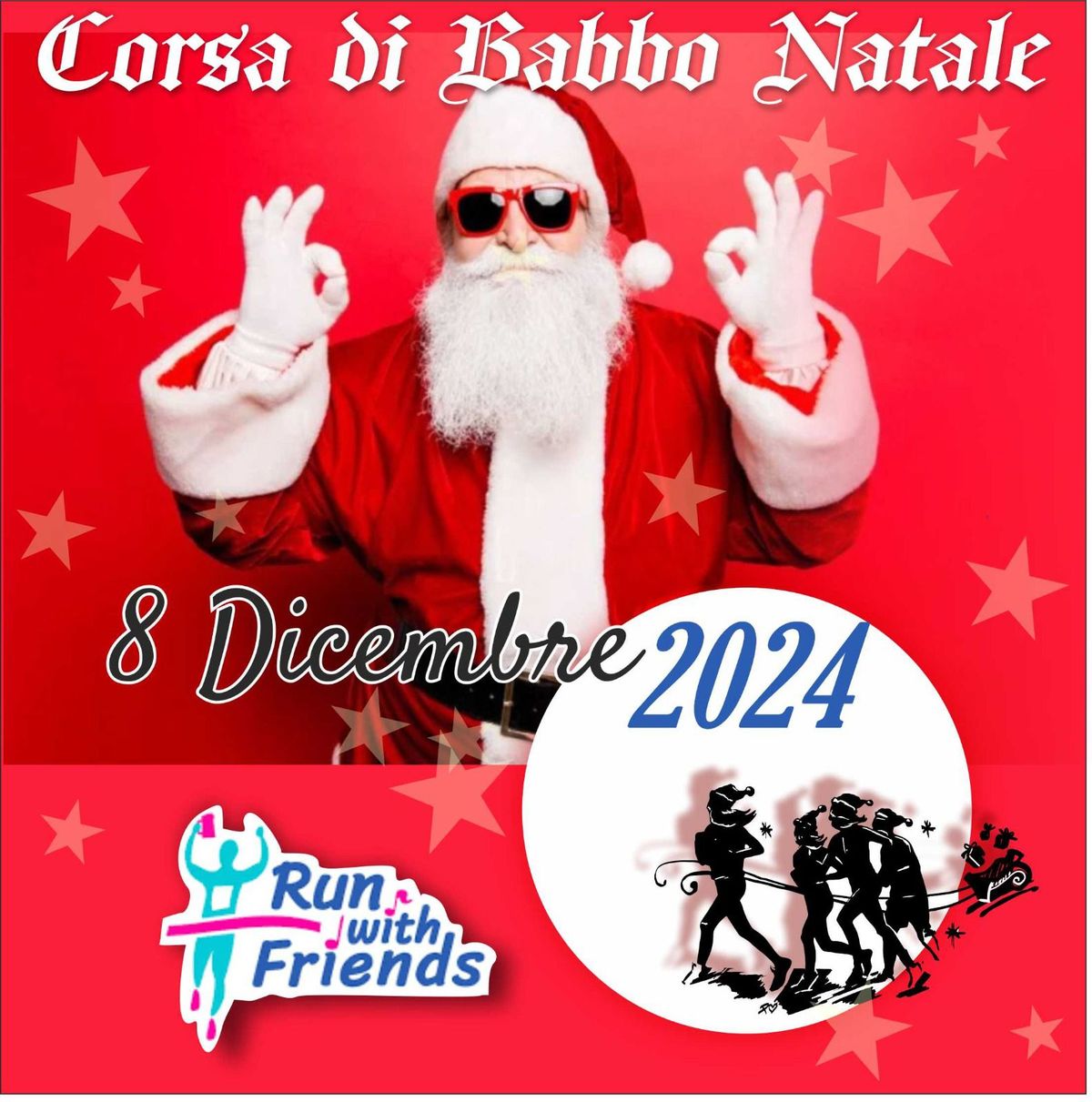 Corsa di Babbo Natale 2024\ud83e\udd36 \ud83c\udf85 