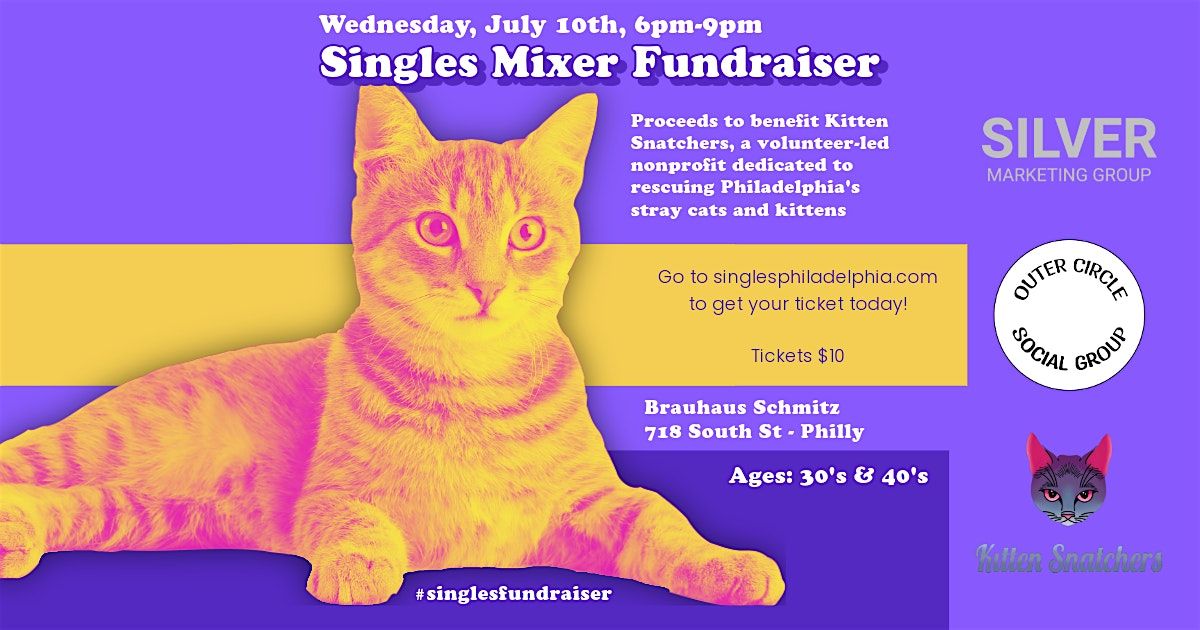 Singles Mixer Fundraiser 30's and 40's at Brauhaus Schmitz