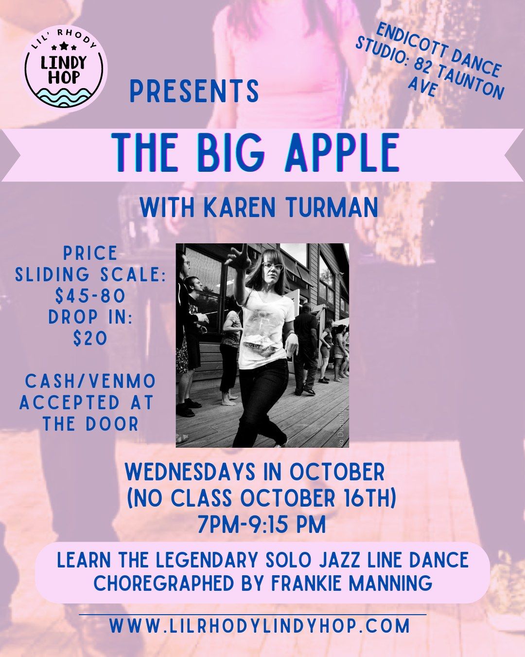 October Class Series- The Big Apple with Karen Turman