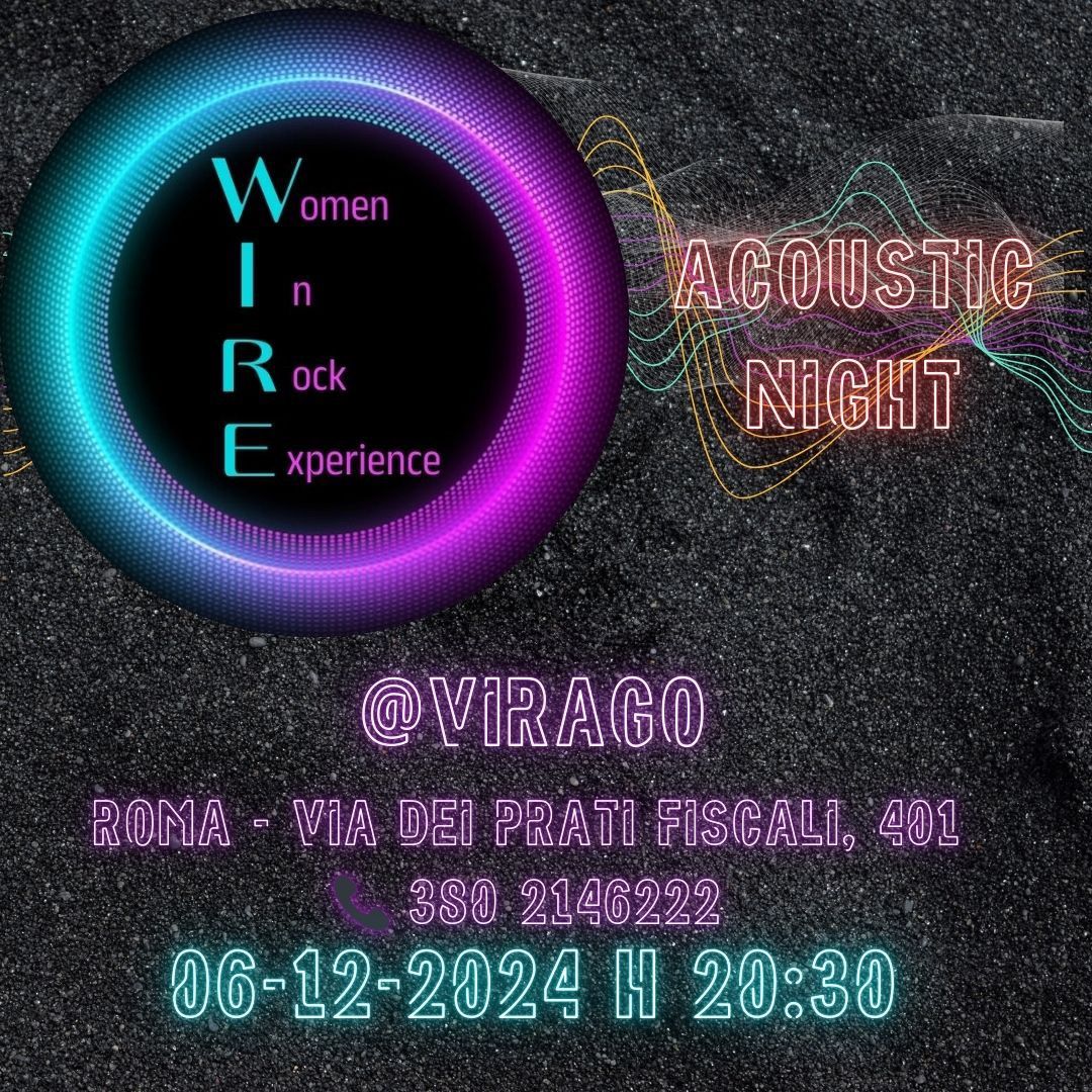 W.I.R.E. - Acoustic live @Virago 