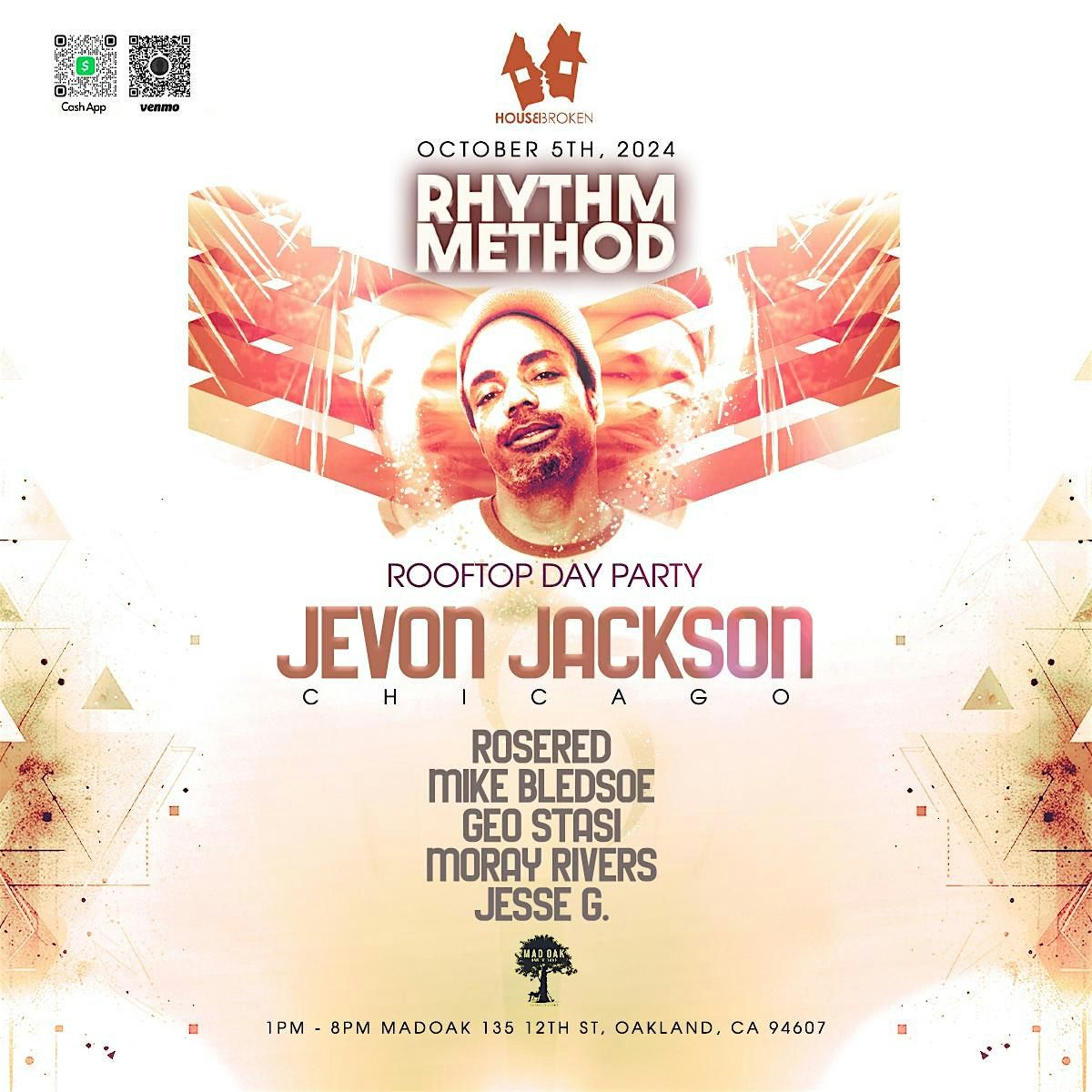 RHYTHM METHOD: OAKLAND ROOFTOP DAY PARTY