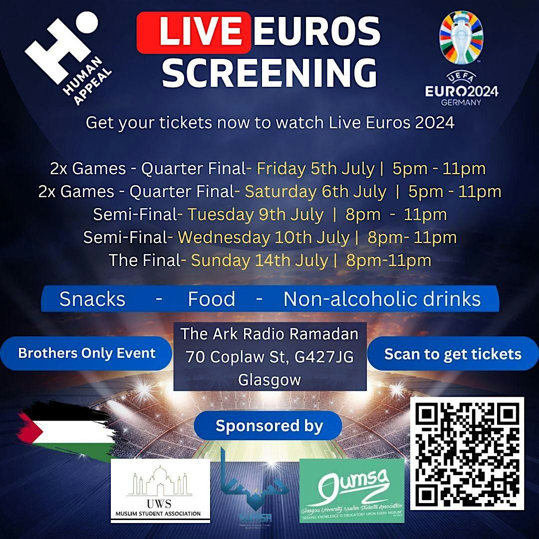 Live Euros 2024 Screening