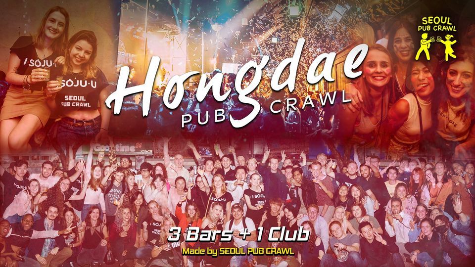 Hongdae Pub Crawl [ Saturday ]