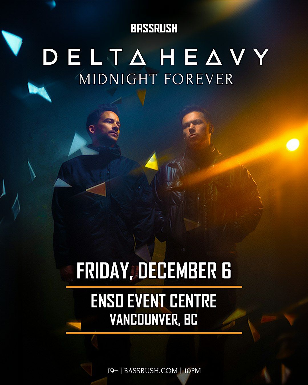 BASSRUSH presents DELTA HEAVY - MIDNIGHT FOREVER