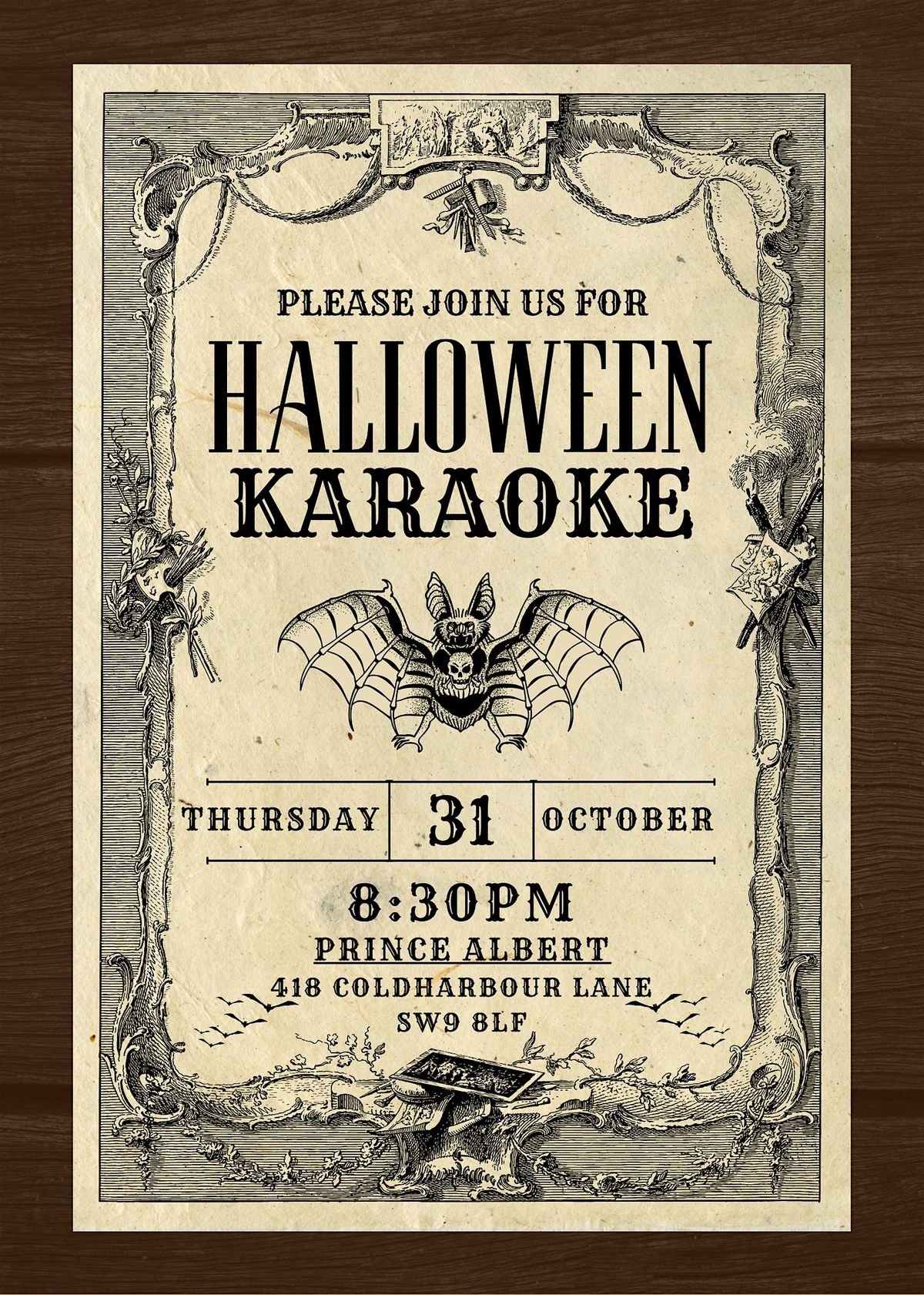 Spoooky Karaoke Party (Halloween Edition)