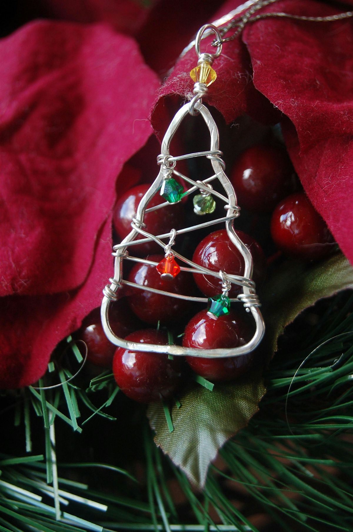 Silversmithing Make Silver Christmas Tree Pendants 3-Week Class