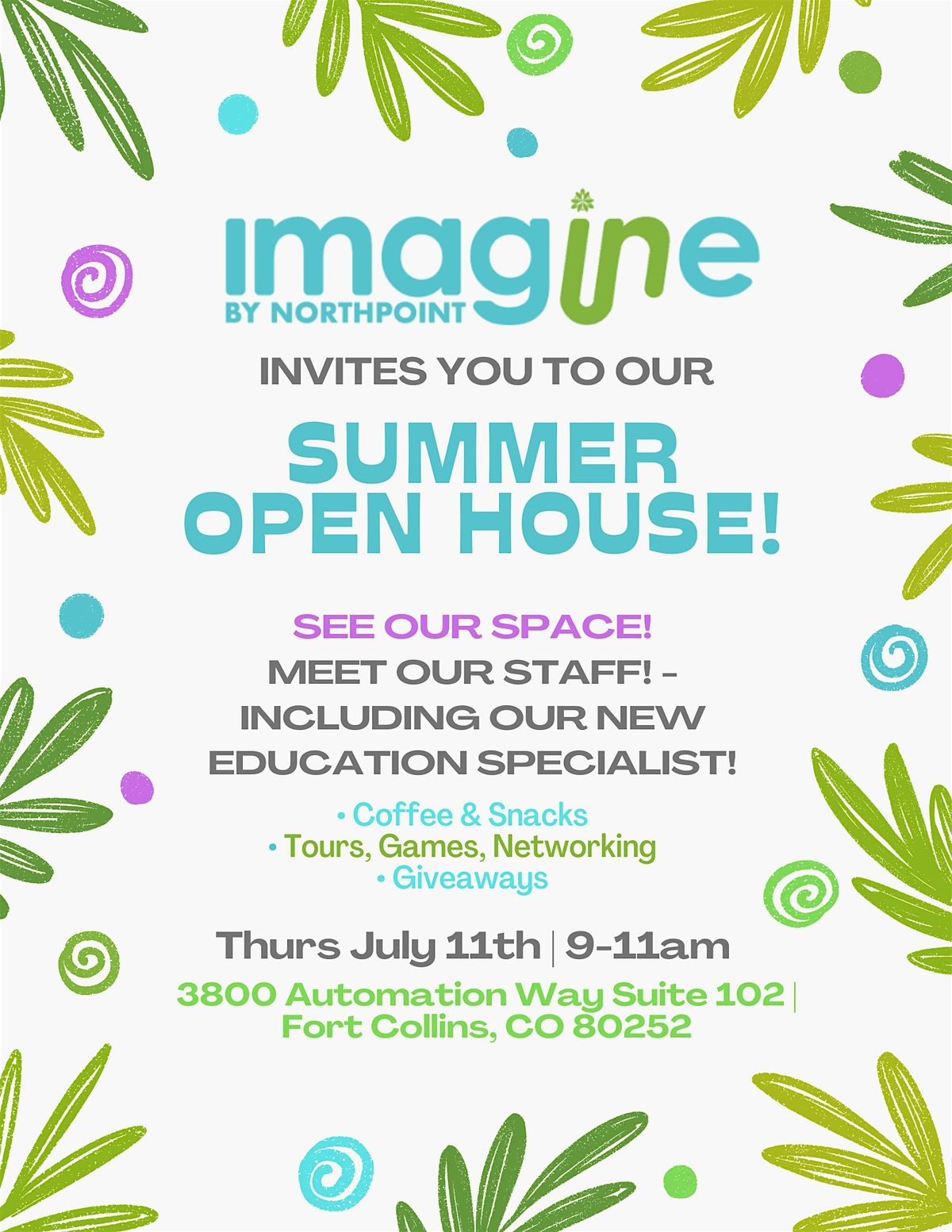 Summer Open House | Imagine by Northpoint Fort Collins