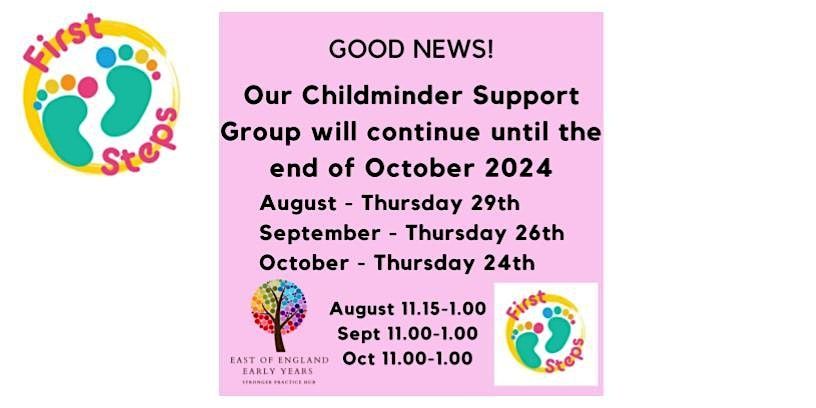 Childminder Support Group AUGUST 2024