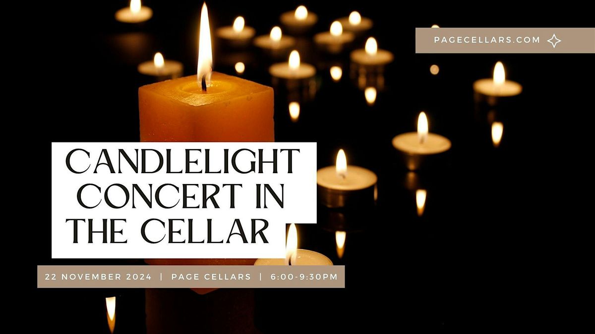 Candlelight Singer-Songwriter Showcase in the Cellar