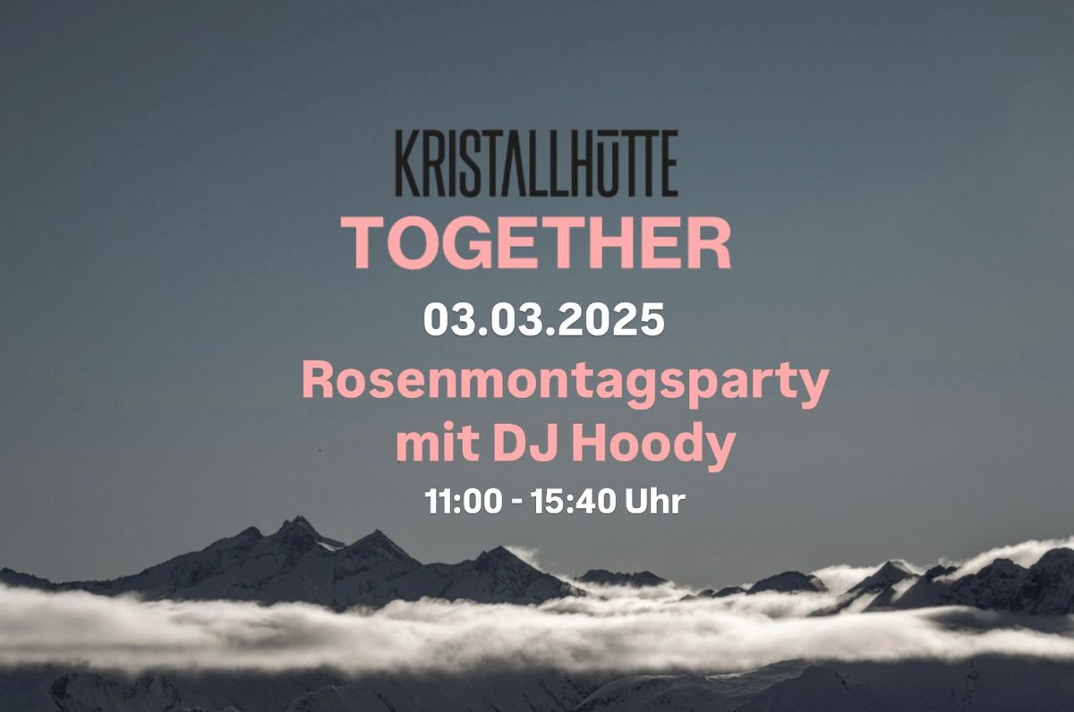 Rosenmontagsparty mit DJ Hoody