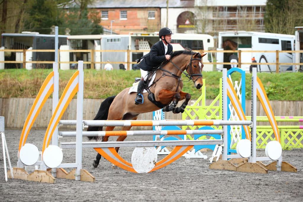 Indoor pole\/gridwork clinics at Tedworth Equestrian Centre