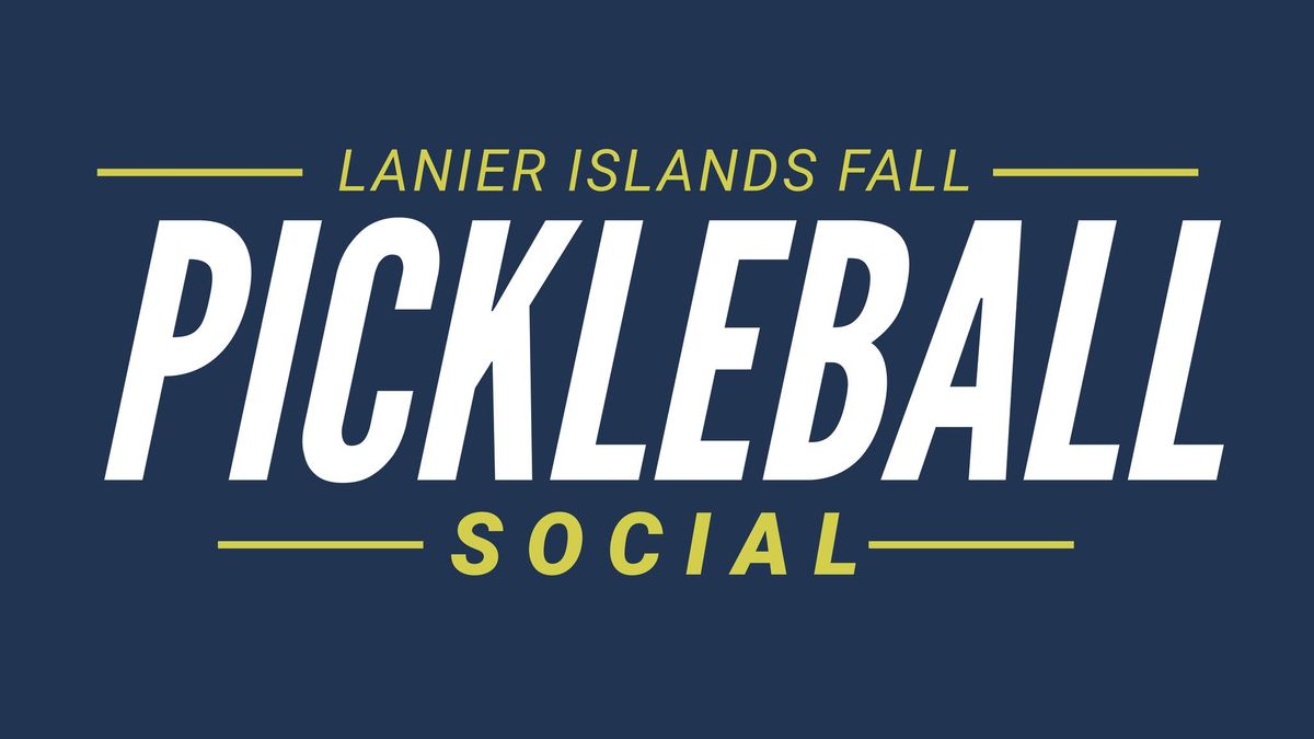 Fall Pickleball Social