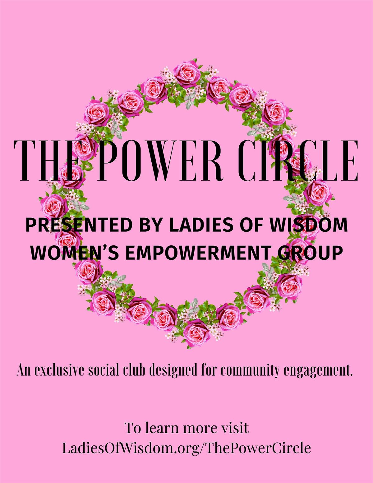 The Ladies Of Wisdom Power Circle Information Session