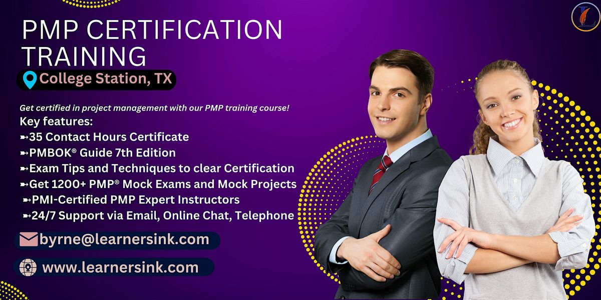 Raise your Career with PMP Certification In College Station, TX