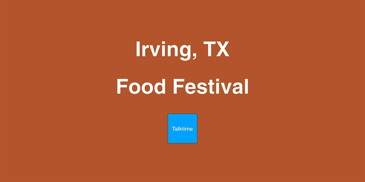 Food Festival - Irving