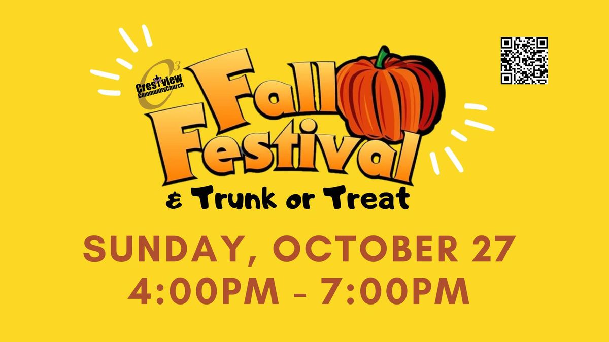 Fall Festival & Trunk or Treat at C3!