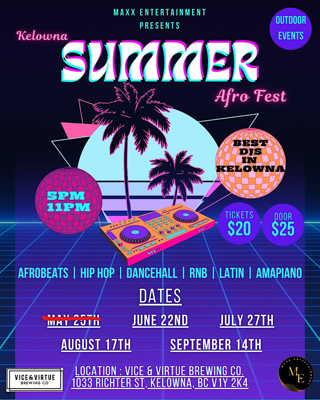 Kelowna Summer Afro Fest  2nd Edition