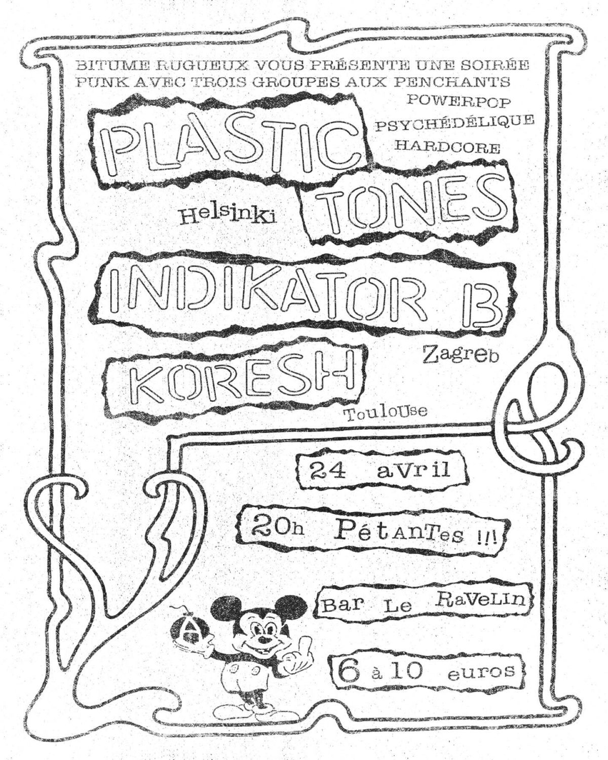 PLASTIC TONES Helsinki \u2726 INDIKATOR B Zagreb \u2726 KORESH Tlse