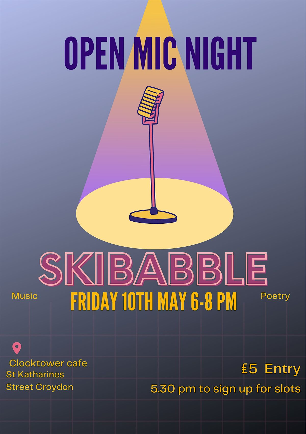 Skibabble - Open Mic, Music, Poetry, Art