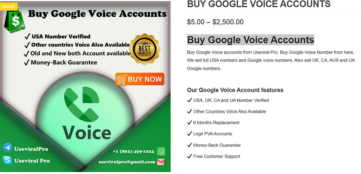 3 Best Sites To Buy Google Voice Accounts And Number ...