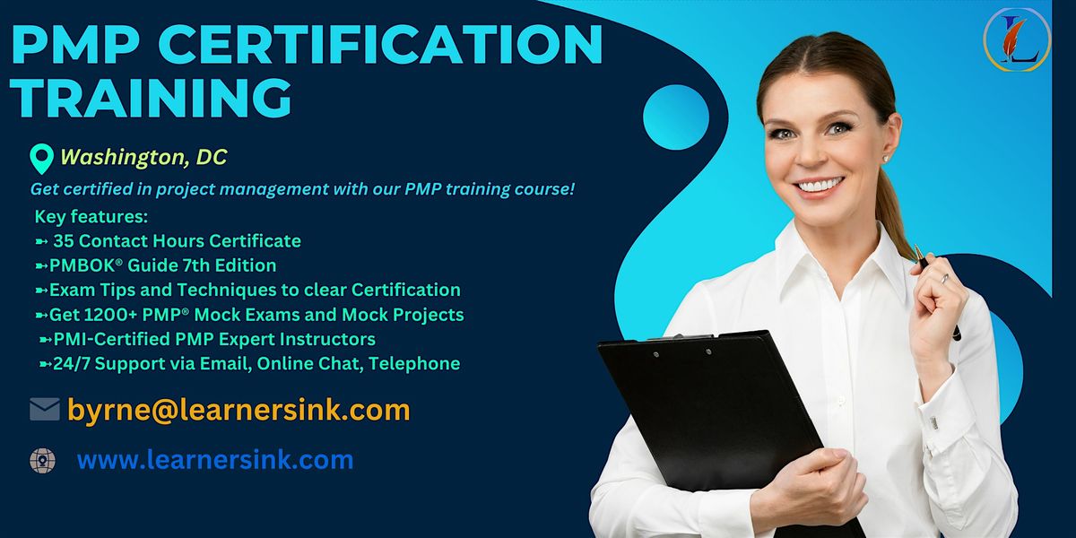 PMP Classroom Certification Bootcamp In Washington, DC