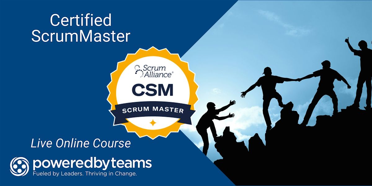 CSM - BUF | Live Online | Certified ScrumMaster