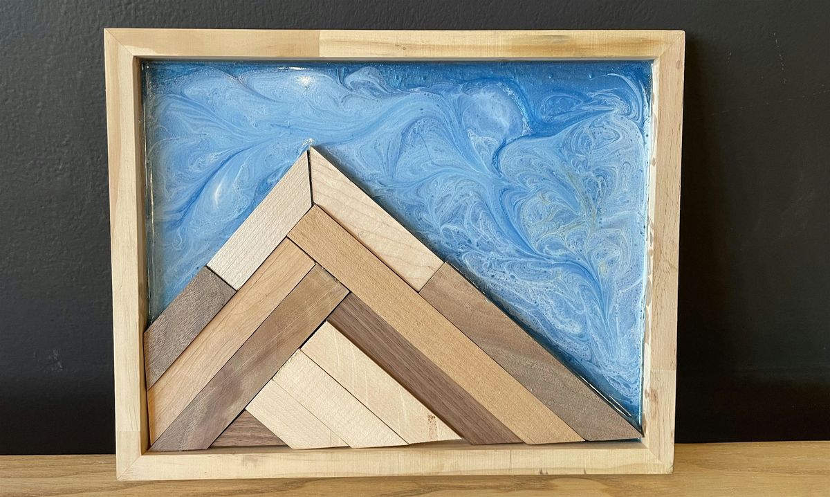 Epoxy Mountain Art