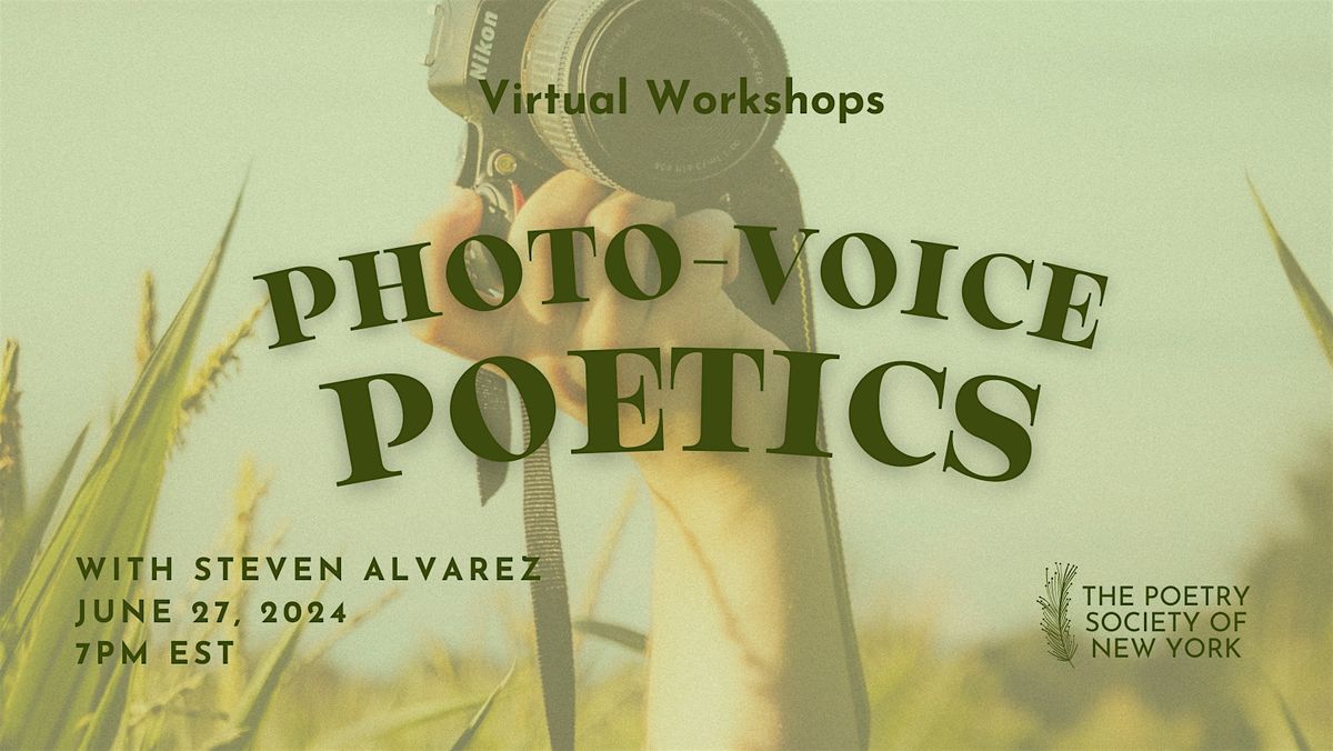 PSNY Virtual Workshop: Photo-Voice Poetics
