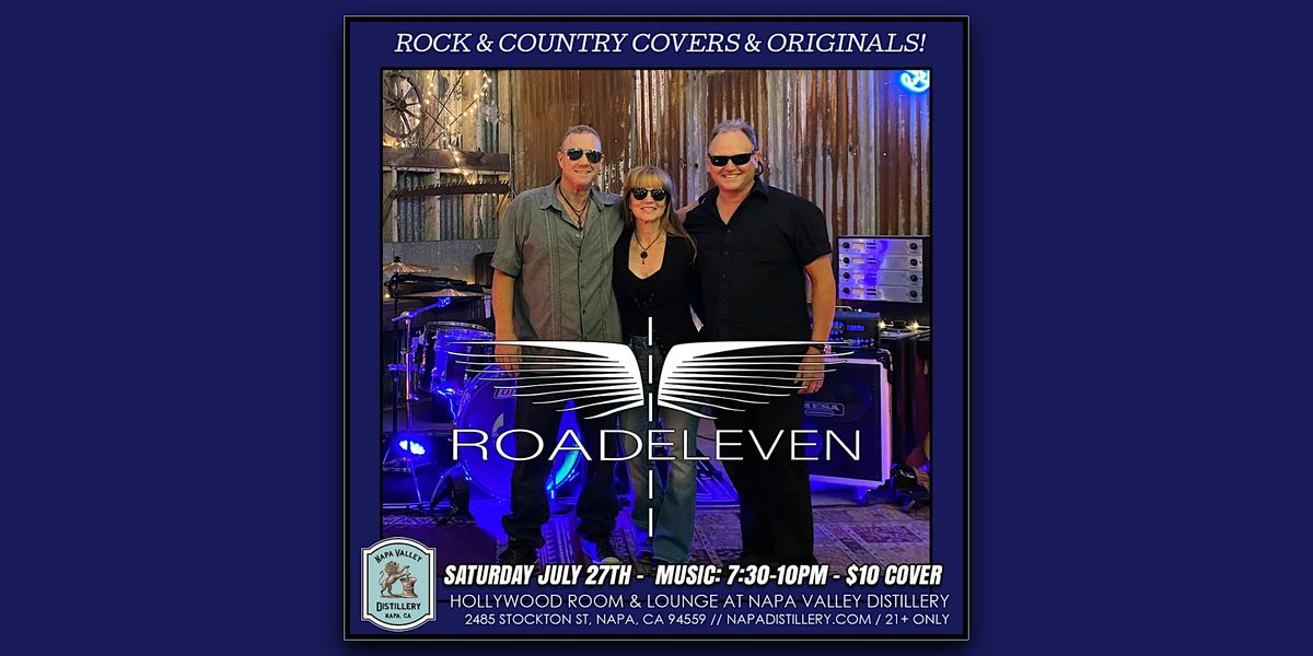 Road Eleven: Playing Rock & Country covers & originals - Hollywood Room
