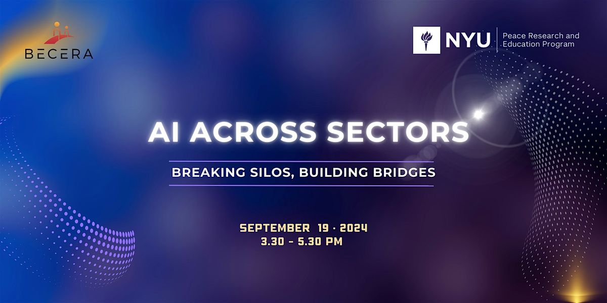 AI Across Sectors: Breaking Silos, Building Bridges